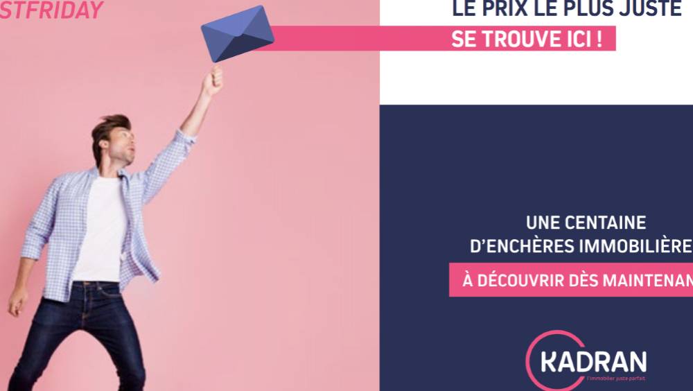 kadran veut revolutionner limmobilier avec le lancement du justfriday et ses encheres degressives