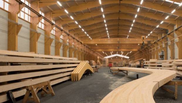 bois lincroyable usine 4 0 de charpentes fournier