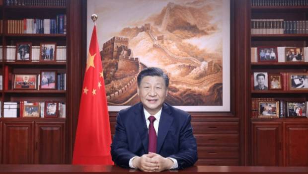 le president xi jinping a prononce son message pour le nouvel an 2023