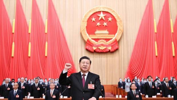 xi jinping elu a lunanimite president de la chine