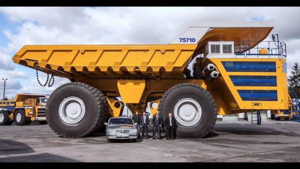 belaz 75710 le camion le plus extraordinaire jamais construit