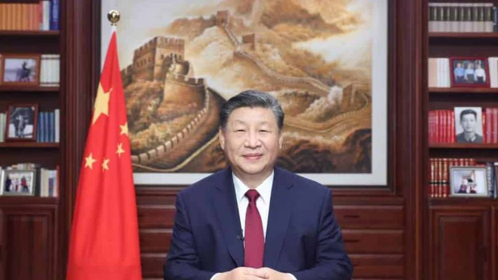 xi jinping presente ses voeux de prosperite de paix et de tranquillite au peuple du monde