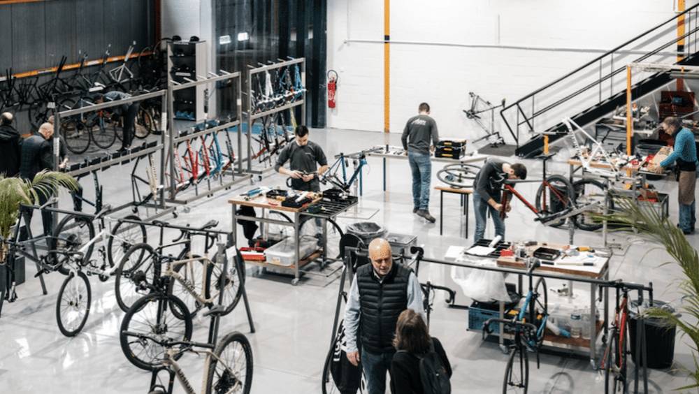 origine cycles se paye une usine haut de gamme