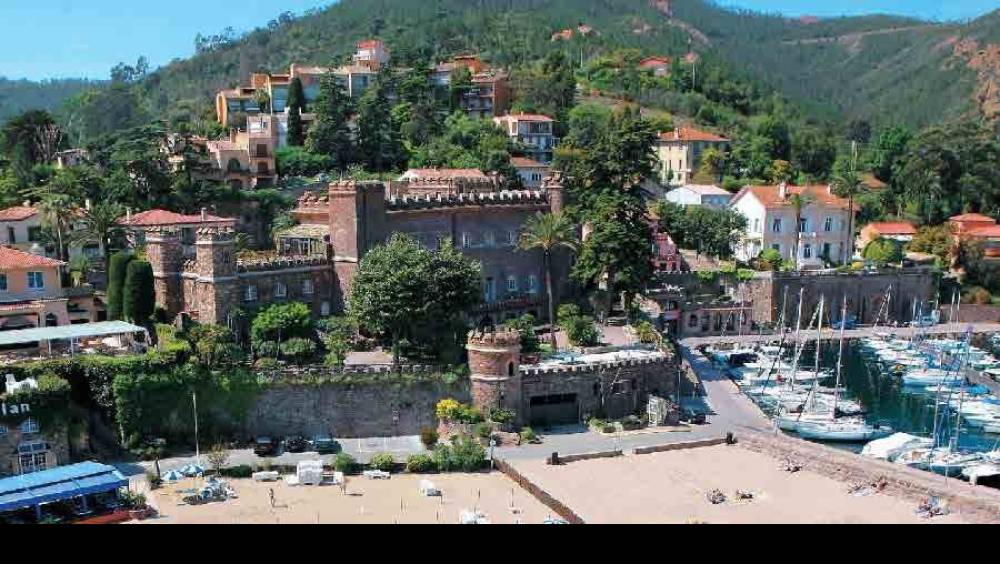 nice le chateau de theoule un lieu historique pour le groupe millesime