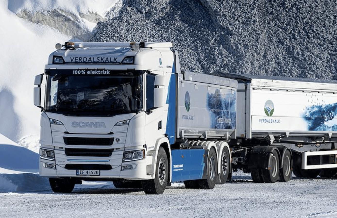 Scania livre son premier camion électrique
