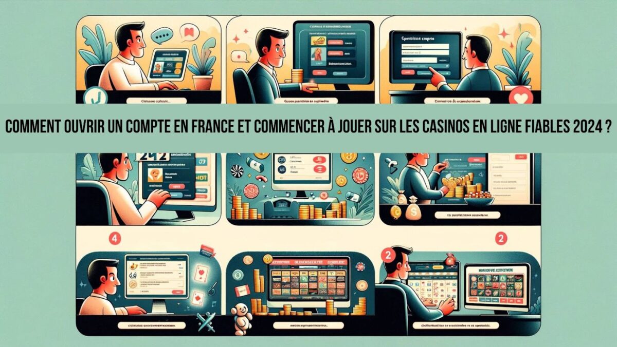 Comment ouvrir un compte en France et commencer à jouer sur les Casinos en ligne fiables 2024 ?