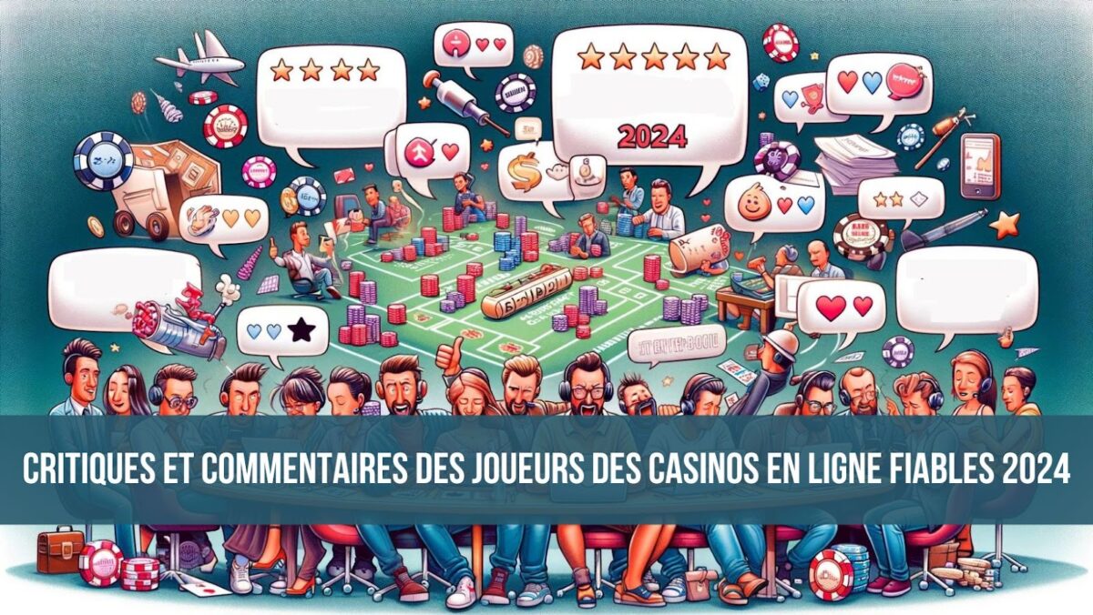 Critiques et commentaires des joueurs des casinos en ligne fiables 2024