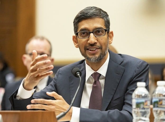 Sundar Pichai CEO Google