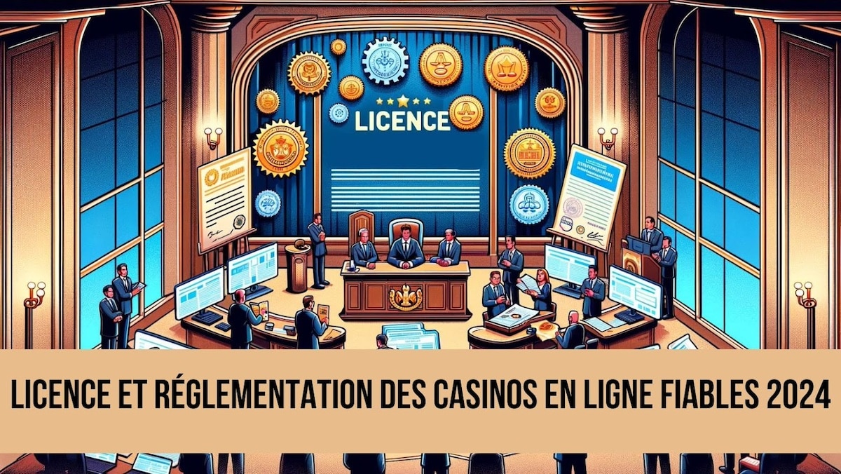 Licence et réglementation des casinos en ligne fiables 2024